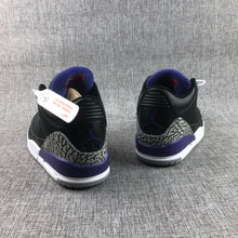 Jordan 3 Court Purple Black Sneakers CT8532-050