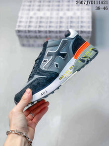 Premiata 2607 TYD111A21 Grey Navy Orange Sneakers
