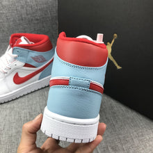 Jordan Air Jordan 1 Mid Ice Blue White Red 555112-104