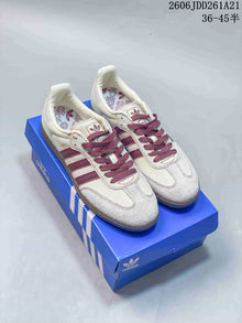 adidas Samba OG Low-Top Sneakers White and Silver