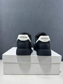 Off-White Out Of Office Sneakers Black White OMAI89C99LEA0191001