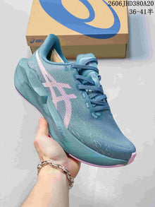ASICS NOVABLAST 6 Running Shoes Blue Pink 1012C008-405