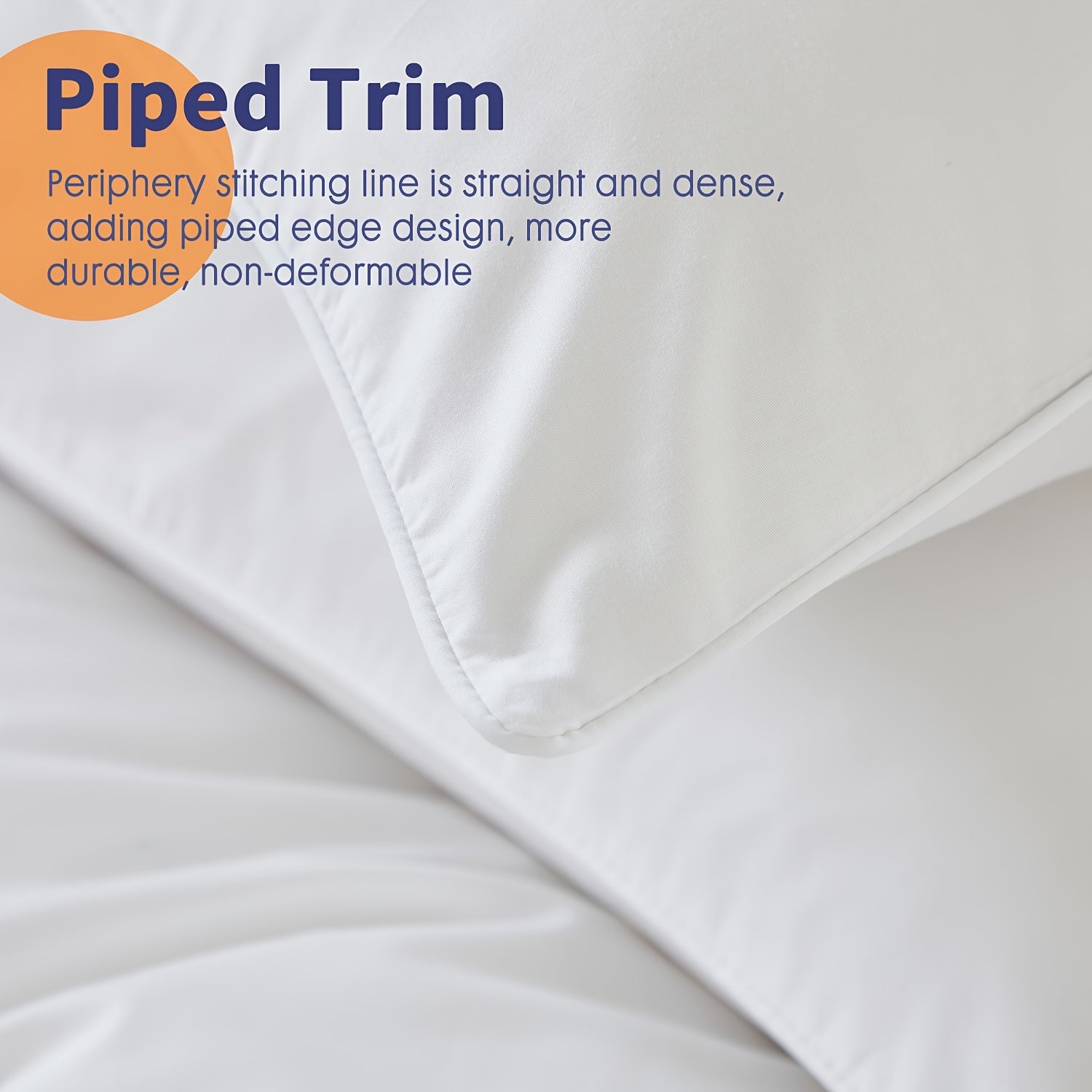 3pcs 100% Polyester Fitted Sheet Set, (1*Fitted Sheet + 2*Pillowcases, Without Core), Deep Pocket Up to 18\