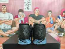 Nike Black and Blue Basketball Sneakers