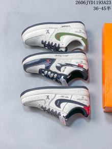 Nike Air Force 1 Low Louis Vuitton-Style Sneakers