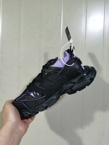 Balenciaga Track Sock Sneakers Black/Lilac 1058