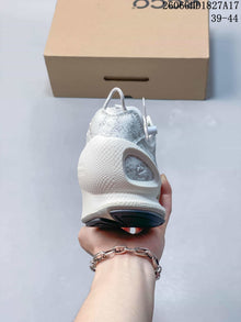 ECCO 800454 Men's White Patterned BIOM Sneakers