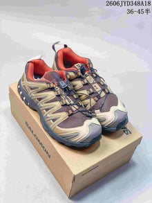 Salomon XT-3D Trail Running Shoes in Taupe and Beige