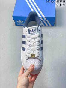 Adidas Originals Superstar Sneakers White Navy JI0079