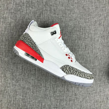 Jordan Air Jordan 3 Retro White Red Sneakers