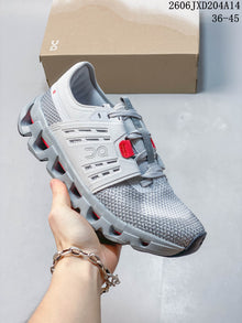 On Cloudswift Amp Running Shoes in Gray