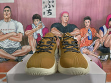 Gold Low-Top Sneakers with Lace-Up Design