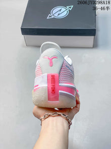 Nike Air Zoom GT Cut Low Basketball Shoes, White and Pink