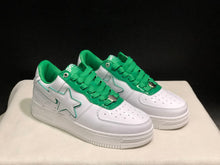 BAPE Sta Low-Top Sneakers White Green