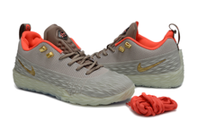 Nike ST Charge Basketball Shoes – White, Black & Grey/Coral