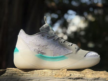 Jordan 39 Basketball Sneakers Gray Lavender Teal