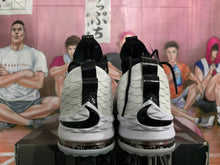 Nike White Black High-Top Basketball Sneakers