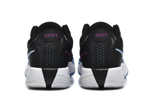 Nike 872-28 Basketball Sneakers Black Blue Purple