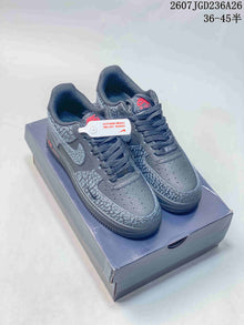 Nike Air Force 1 Low Stussy Dark Gray Sneakers 722260UPW