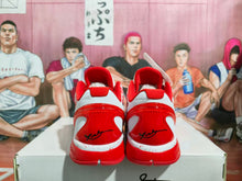 Nike Basketball Sneakers Red and White