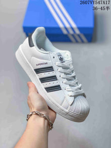 Adidas Originals Superstar Low-Top Sneakers White Black 2607VY547A17