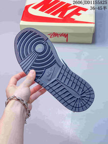 Jordan 1 Low OG SP Sneakers in White and Navy