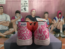 Nike Basketball Sneakers Coral Pink with Pink Pattern