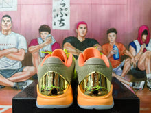 Nike Basketball Sneakers Olive Gold Neon Green