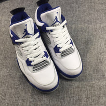 Jordan Air Jordan 4 White Black Blue Sneakers