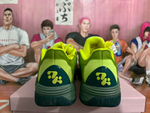 Green and Black Basketball Sneakers