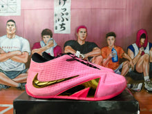 Nike Pink Gold Basketball Sneakers