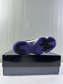 Jordan Air Jordan 11 Retro Space Jam Black Purple Sneakers