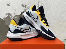 Nike Basketball Shoes, White, Navy and Yellow