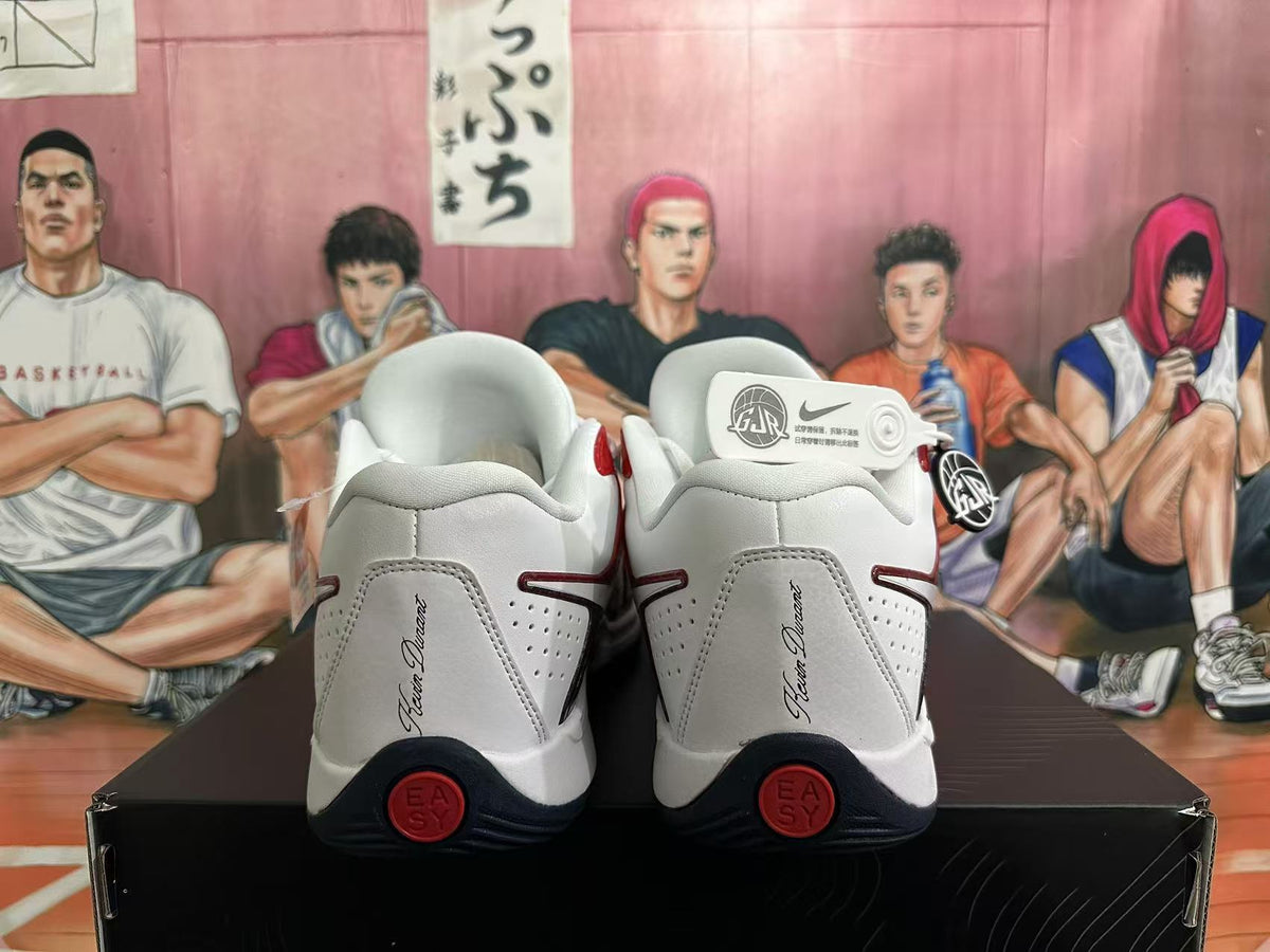 Nike KD 17 USA Basketball Shoes White Red Black