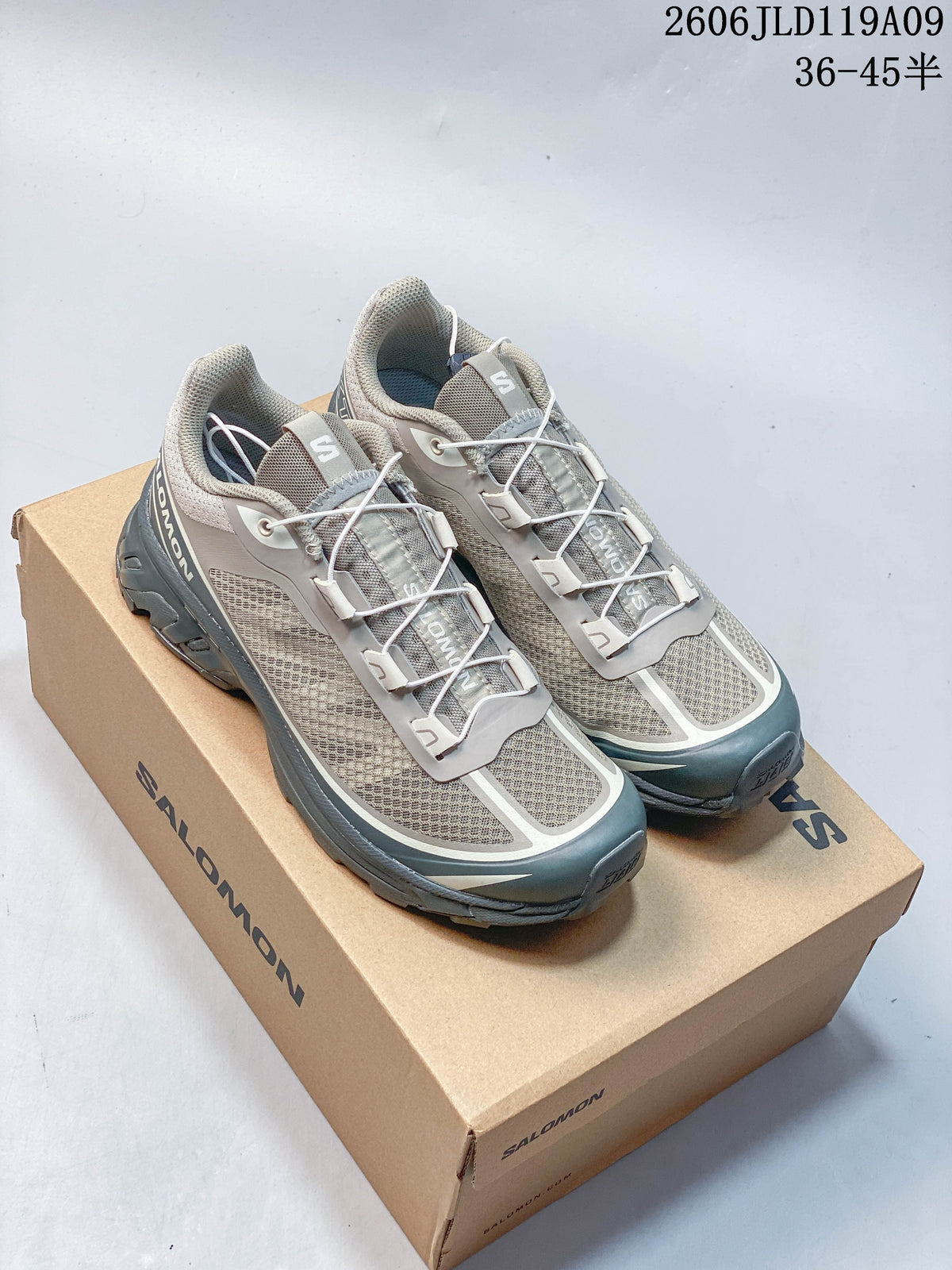 Salomon XT-6 FT Trail Running Shoes, Grey