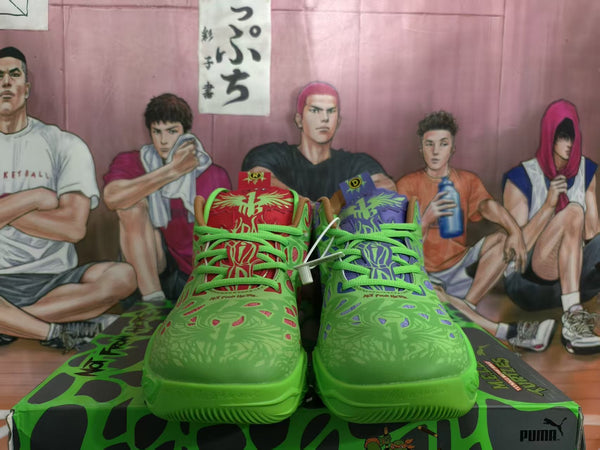 PUMA M.E.L.O. TMNT Mismatched Basketball Sneakers