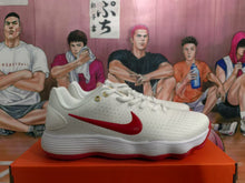 Nike White and Red Sneakers