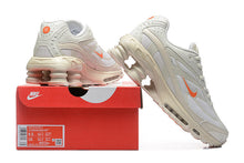 Nike Shox Ride 2 White and Orange Sneakers