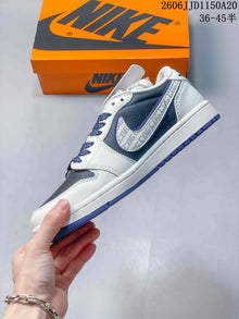 Jordan Air Jordan 1 Low Fragment Travis Scott Dior-Style Sneakers