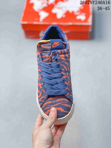 Nike Devin Booker x Blazer Low Sneakers Blue/Orange 2607NY246A16
