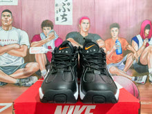 Nike Air Black White Orange Sneakers