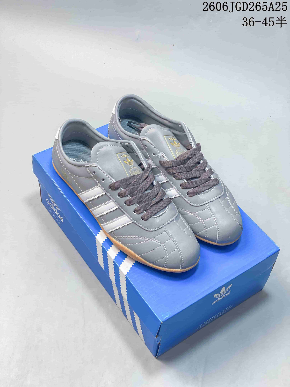 adidas Originals Tokyo Women's Low-Top Sneakers, Gray and Brown
