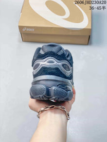 ASICS GEL-NYC 2 Sneakers in Navy and Silver
