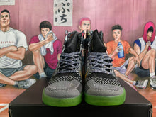 Nike Kobe 9 Elite High-Top Basketball Shoes, Black and Green