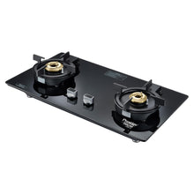 Prestige Svachh Efficia 02 AI Toughened Glass Top Hob | Multi Spark Ignition System | Black