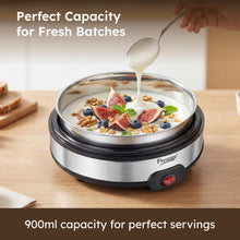Prestige Electric Yoghurt Maker with Storage Lid with Stainless Steel Inner Pot | Silver