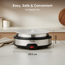 Prestige Electric Yoghurt Maker with Storage Lid with Stainless Steel Inner Pot | Silver
