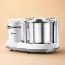 Prestige Grind Master 200 Watts 2 Litre Wet Grinder with Advanced Interlocking Mechanism | Atta Kneader & Coconut Scraper Attachments | White