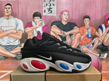 Nike Basketball Sneakers Black White Red and Blue