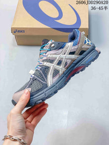 ASICS Tiger Gel-Kahana 8 Trail Running Shoes Gray Pink
